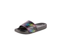 Gianni Kavanagh Multicolor Logomania Sliders, Slide Sandal, Multicolor,