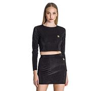 Gianni Kavanagh Women's Black Destiny Long Sleeve Tee T-Shirt, XL