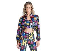 Gianni Kavanagh Women's Multicolor Disorder Jacket Jacket, Multicolor, L