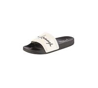 Gianni Kavanagh Women's White Signature Sliders Slide Sandal, 4 UK