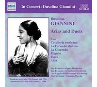 Giannini - GIANNINI, Dusolina: Arias and Duets