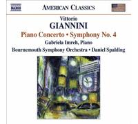 Imreh:Bourn So:Spalding - Giannini: Piano Concerto/ Symphony No. 4