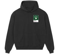 Giannis Antetokounmpo 34 Jersey Frame Men's Hoodie - Black / L