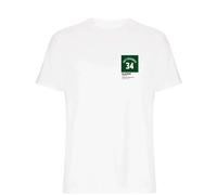 Giannis Antetokounmpo 34 Jersey Frame Men's T-Shirt - White / 3XL