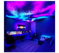 Giant 3D Cloud Light for Ceiling, RGB Thunder Cloud Lamp with Remote, Room Led Lights for Bedroom Gaming Room Party Bar