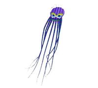 Giant 3D Octopus Kite with Winder - 150lb Line - Nylon Airfoil - Colorful Outdoor Fun