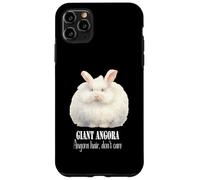Giant Angora Rabbit Funny Quote about Angora Rabbits Case for iPhone 11 Pro Max