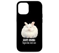 Giant Angora Rabbit Funny Quote about Angora Rabbits Case for iPhone 12/12 Pro