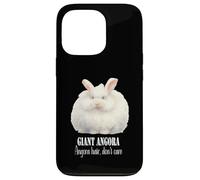 Giant Angora Rabbit Funny Quote about Angora Rabbits Case for iPhone 13 Pro