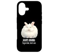Giant Angora Rabbit Funny Quote about Angora Rabbits Case for iPhone 17