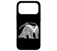 Giant Anteater Line Art Wildlife Biology Zoology Design Case for iPhone 17 Pro Max