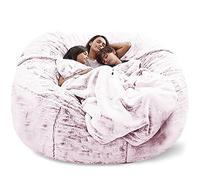 Giant Bean Bag Chair Cover 5/6/7 Feet (Without Filling) Durable and Comfortable a Giant Bean Bag Cover for Two or Three People