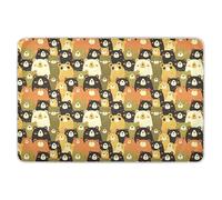Giant Bear Faces Extra Large Resuable Bed Underpads Highly Absorbent Flat Crib Pads Changing Pad Liner for Children Adults Pets 52" L x 34" W