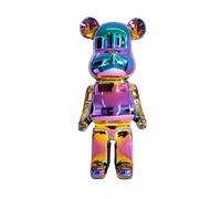 Giant Bears Color Shift Sculpture - Imagination & Sophistication Your Space - For Your Home and Office Decoration - Dynamic Chromatic Design with Purple to Blue, Orange, and Gold Colors - 50cm
