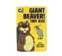 Ginger Fox Giant Beaver Tiny! Party Card Game | Hilarious Boasting Fun for Grown Up | Silly Wordplay | Great for Game Night with Friends | Naughty Nature Animal Fun Gift