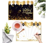 Giant Birthday Card, Party Supplies with Envelope, Extra Large Greeting Card | Keeping Memories Birthday Party Family Reunion Friends Reunion Women Men