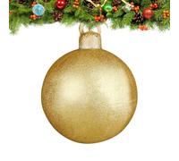 Giant Blow up Ball Christmas - Outdoor Christmas Ball Ornaments,Waterproof Large Balloon Pvc for Outside Display Yard Pool Indoor Lawn Winter Holiday Season Decor