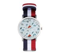 Giant Bluefin Tuna Fishes Fashion Watches Men Women Wrist Watch Outdoor Sports