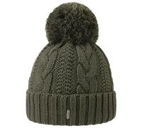 Giant Bobble Hat McBURN pompom hats winter beanie (One Size - dark green)