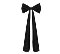 Giant Bow Christmas Decorations, Extra Large Velvet Bows Christmas Tree Topper Decor, Big Bows Ribbon Tie for Wedding Xmas Fall Birthday Party Baby Shower Supplies (Black)