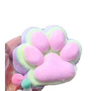 Giant Cat Paw Squishy, Squishy Cat Paw Toys, Handmade Taba Squishy Big Cat Silicone Squeeze Toys Cat Themed Gifts Fidget Toys (B)