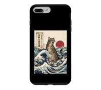 Giant Cat Roaring Amidst The Great Japanese Waves Case for iPhone 7 Plus/8 Plus