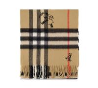 Giant Check Cashmere Scarf - female - Burberry - Winter Scarves - Beige - ONE SIZE - Accessories ONE SIZE