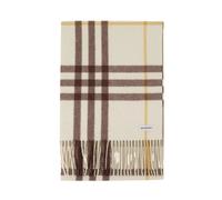 Giant Check Scarf - female - Burberry - Winter Scarves - Beige - ONE SIZE - Accessories ONE SIZE
