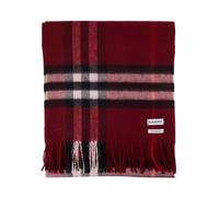 Giant Check Scarf - unisex - Burberry - Winter Scarves - Red - ONE SIZE - Accessories ONE SIZE