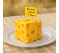 Giant Cheese Squishy, Big Square Cheese Squishy Jumbo, Yellow Cheeses Block, Sensory Toy, Slow-Rebound Shapeable Squeeze Ball Sensory Fidget Toy Relieves Stress For Kids And Adults