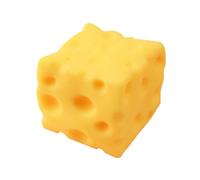 Giant Cheese Stress Ball 6x6cm Silicone Cute Cheese Ball Stress Toy