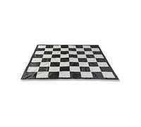 Uber Games Giant Nylon Chess Mat - Versatile & Quick to set up - Giant Chess Game Board - Perfect for Gardens, Parties, Events and Giant Chess Sets - Corner peg holes for securing outdoors