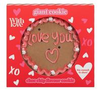 Giant Choc Chip Love Cookie 200g - Treat Yourself Or Someone Special To The Irresistible Giant Choc Chip Love Cookie - Perfect For Sharing (or Enjoying All To Yourself) This Valentine's Day