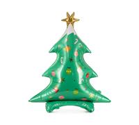 Giant Christmas tree foil balloon 78 x 94 cm