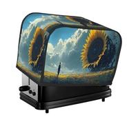 Giant Chrysanthemum Tornado Toaster Cover 2 Slice Kitchen Small Appliance Covers With Pockets Dust And Fingerprint Protectio