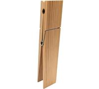 Giant Clothespin Bathroom Towel Holder | Huge 12” Clothes pin | Farmhouse Bathroom décor | Laundry Room or Nursery décor | Towel Rack or Hook | Bathroom Accessories wall décor (Natural)