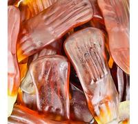 Giant Cola Bottles Sweets 1kg Bag Reselable Pouch Retro Candy
