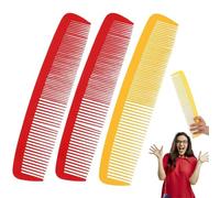 Giant Comb Funny Giant Wide Comb Halloween Jumbo Comb Prank Costume Combs for Women and Men Huge Comb Joke (3Pcs-D,37 * 7CM)