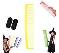 Giant Comb, Giant Comb, Halloween Giant Comb Prop, Funny Giant Comb Prank, Giant Comb Joke, Giant Giant Giant Man Wide Tooth Comb, Jumbo Clown Comb Assorted Colors (Yellow)
