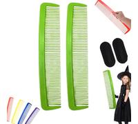 giant comb, giant comb, halloween giant comb prop, funny giant comb prank, giant comb joke, oversized giant man wide tooth comb, jumbo clown comb, assorted colors (2 pcs)
