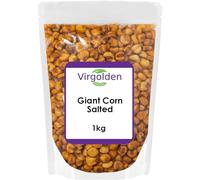 Giant Corn Salted 1kg by Virgolden - Authentic Spanish Savory Snack - Premium Fresh and Crispy Roasted Salted Corn Nut Kernels