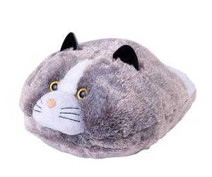 Giant Cosy Foor Warmer Super Soft Tabby Cat