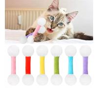 Giant Cotton Swab Cat Toy,Interactive Cats Kicker Toys for Teeth Cleaning,Self-Entertainment and Teething Stick,Calm Pet Anxiety and Stress,Catnip Chew Toys for Indoor Cats,Gifts for Cat Lovers