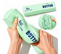 Giant Crunchy Butter Squishy, 25cm Jumbo Big Butters Squeeze Stress Balls, Realistic Bead Filled Crunchy Squishies Stress Ball, Cute Squeeze Sensory Fidget for Adults Office Anxiety Relief (#A)