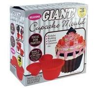 Giant Cupcake Mould - 3 Piece Set