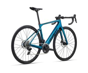 Giant Defy Advanced E+ Elite 2 Syncdrive Move+ Rival Etap Axs 2025 Road Electric Bike S Sea Sparkle