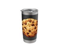 Giant Delicious Chocolate Chip Cookie Stainless Steel Insulated Tumbler