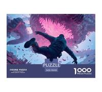 Giant DemonEpic 1000-Piece Jigsaw Puzzles for Adults Behemoth The Pinnacle of Impossible, Hard, Difficult Challenging Puzzle Educational Games - These Represent The Apex Gift Jigsaw Puzzles for Adults