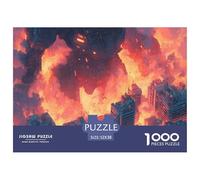 Giant DemonGargantuan Jigsaw Puzzles for Adults Behemoth Comprising 1000 Advanced And Ruthlessly Difficult Challenging Puzzle Game Pieces - Forged to Be An Heirloom-Quality Gift Jigsaw Puzzles for Adu