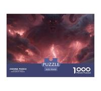 Giant DemonGargantuan Jigsaw Puzzles for Adults Behemoth Comprising 1000 Advanced And Ruthlessly Difficult Challenging Puzzle Game Pieces - Forged to Be An Heirloom-Quality Gift Jigsaw Puzzles for Adu